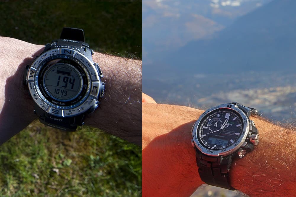 Casio Pro-Trek comparativa