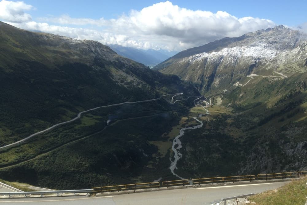 Oberalppass in bici