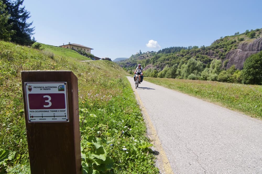 Ciclabile della val di Fiemme e Fassa