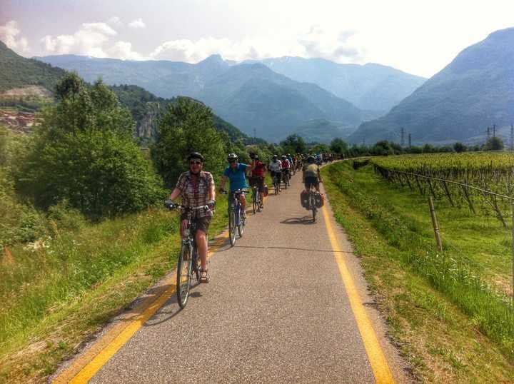 In bici verso Monaco