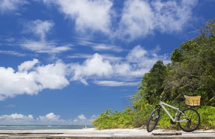 Viaggio alle Seychelles in bici