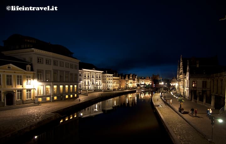 Porto di Gent by night