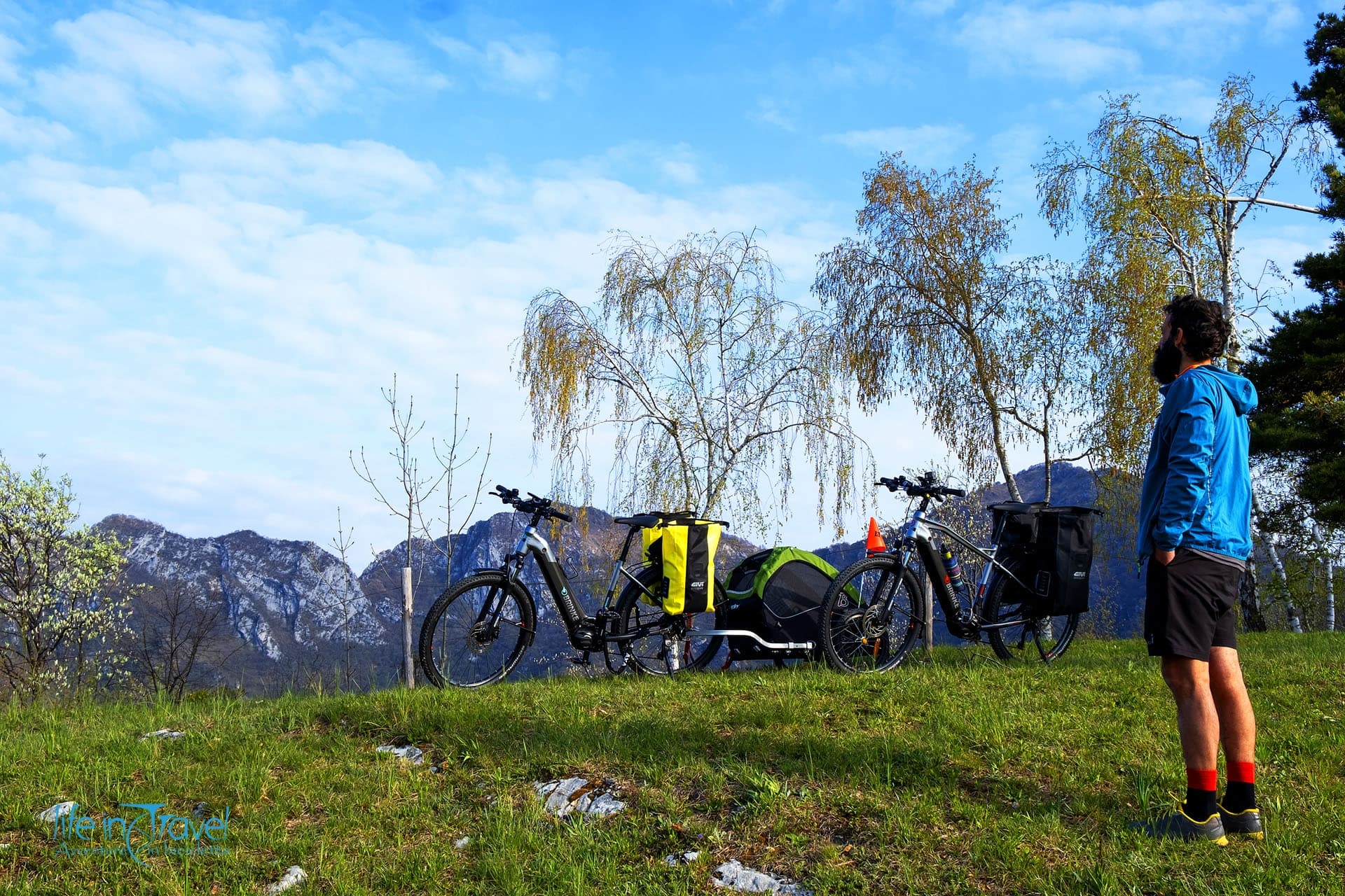 Viaggio in bici elettrica