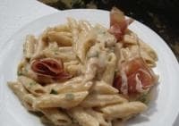 Penne rucola e speck