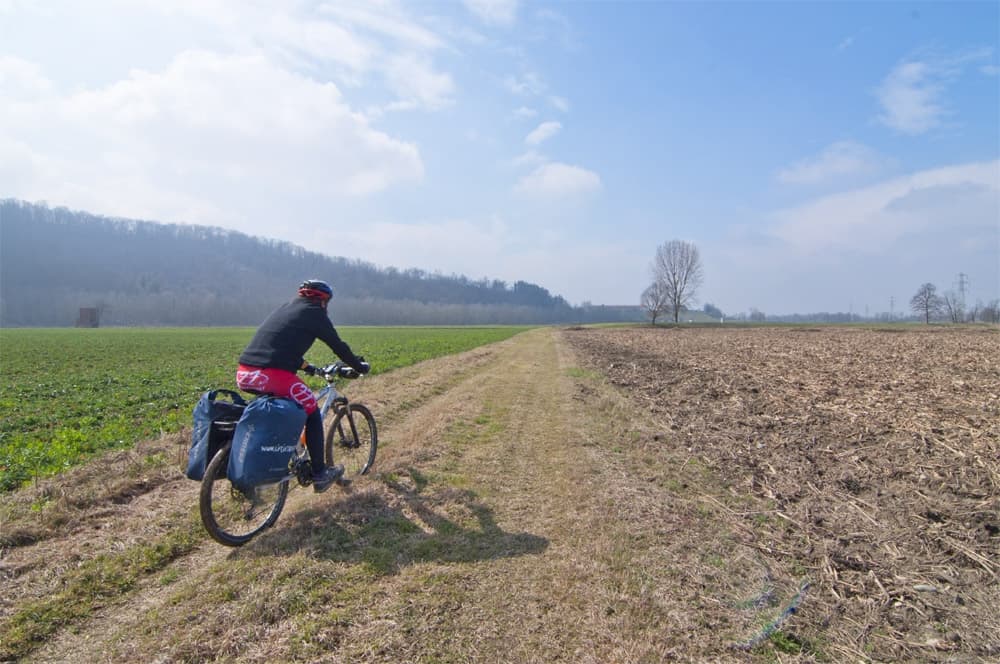 Via Francigena in bici