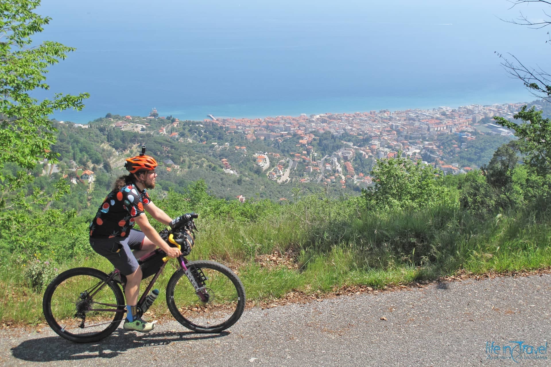 Baia del Sole in bicicletta