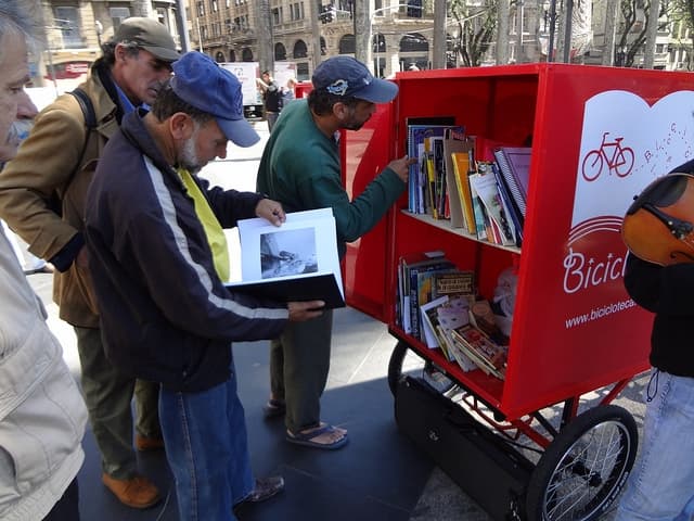 Bicicloteca, la biblioteca in bicicletta ecosostenibile