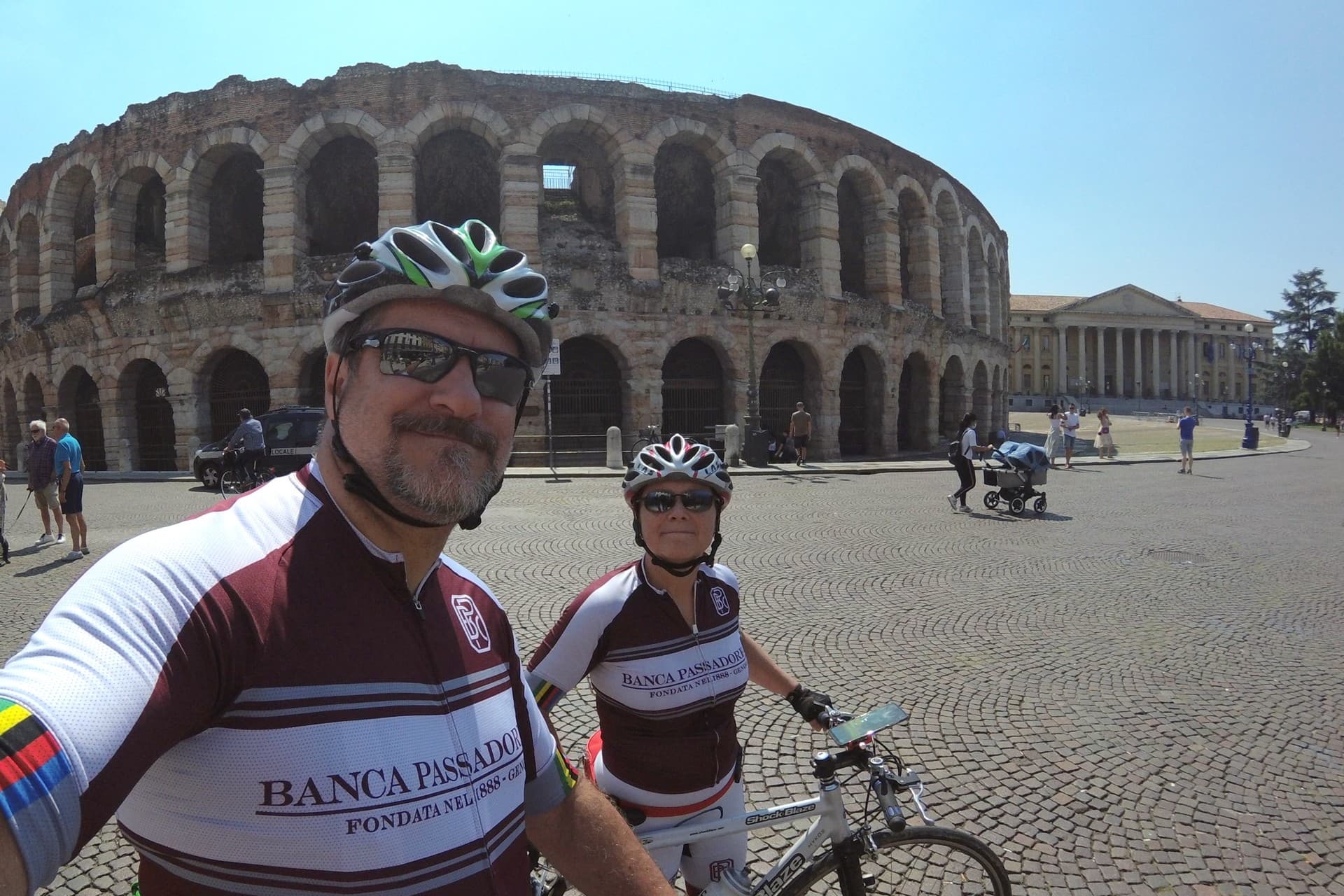 Anello tra il Garda, Bassano e Verona in bici