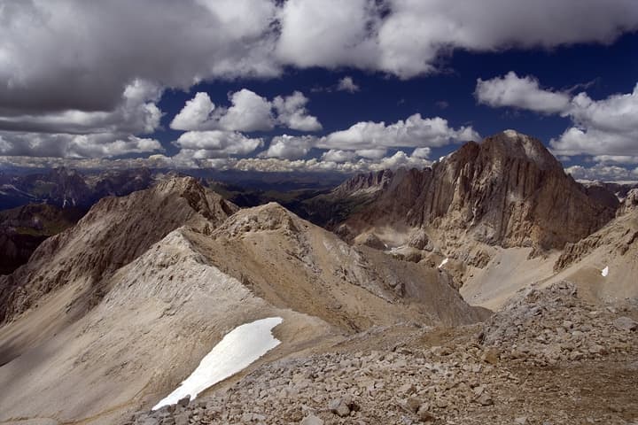 Cima Ombretta nella Marmolada