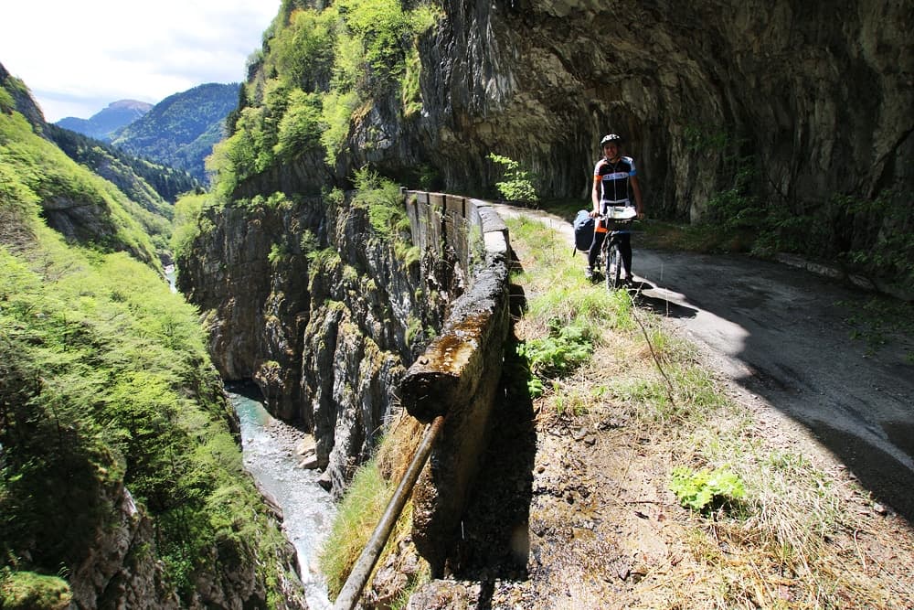 Via Mala in bici