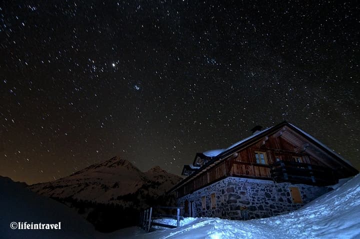 Cielo stellato d'inverno