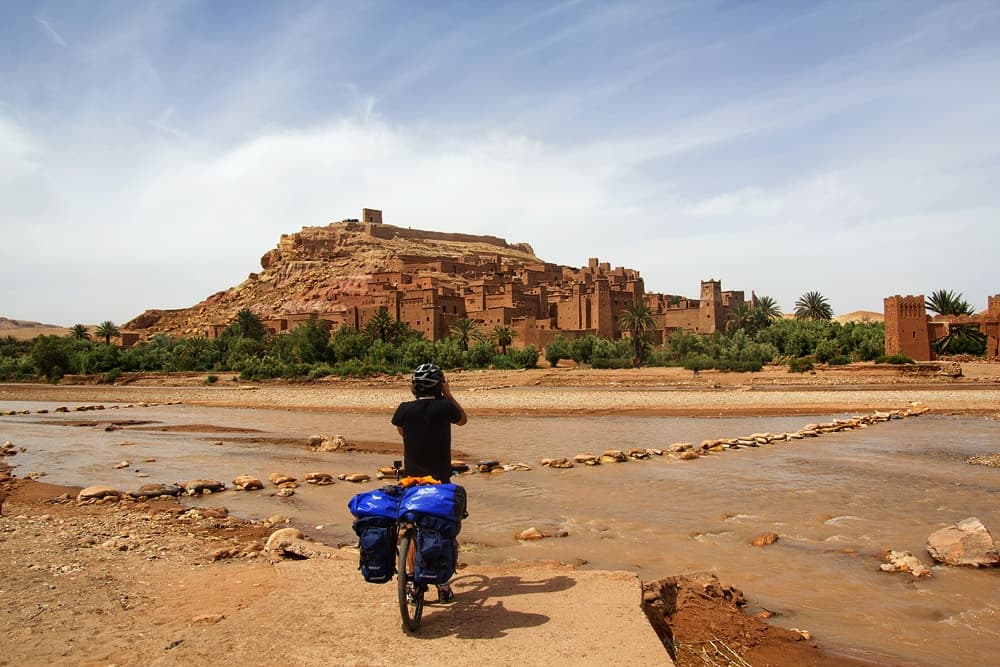 Ait Ben Haddou in bici