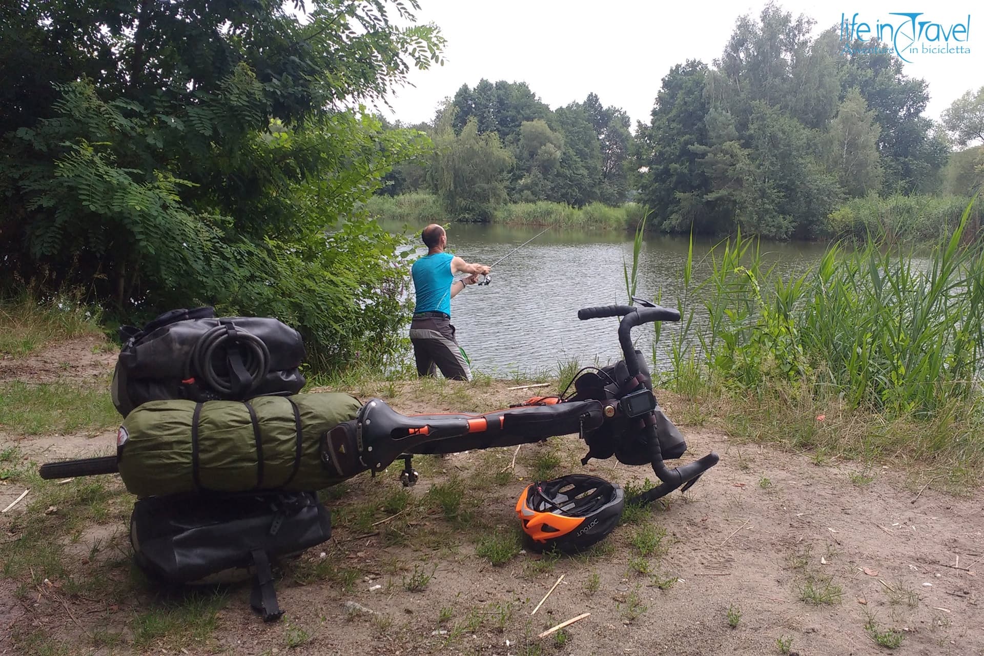 Bikefishing: 1500 km da Berlino alle Alpi in bici e canna da pesca