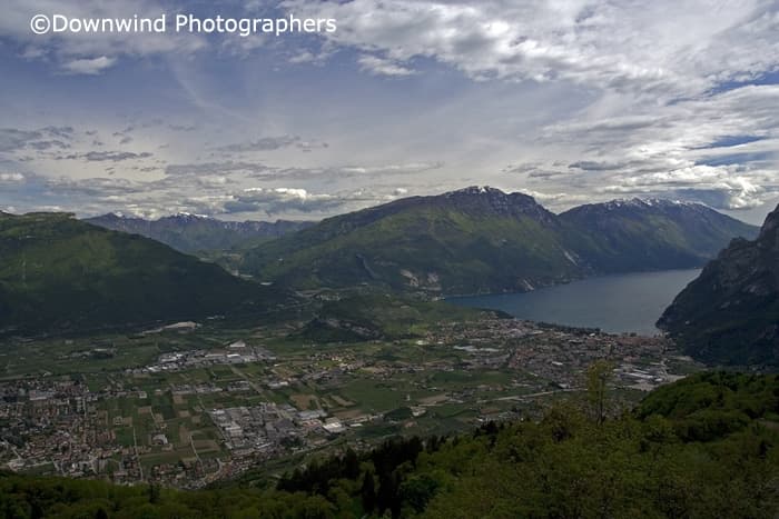 Panoramica sul lago di Garda