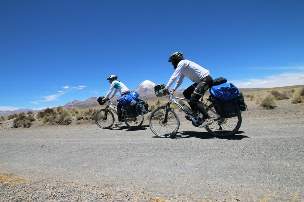 viaggiare in bicicletta