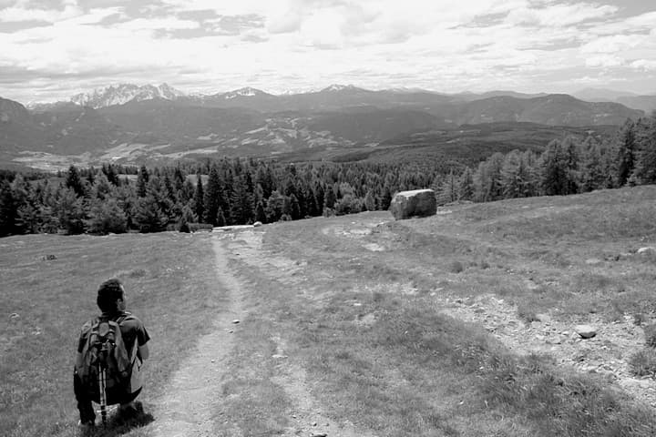 Corno del Renon: trekking sulla montagna di Bolzano