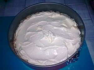 Torta ricotta e mascarpone