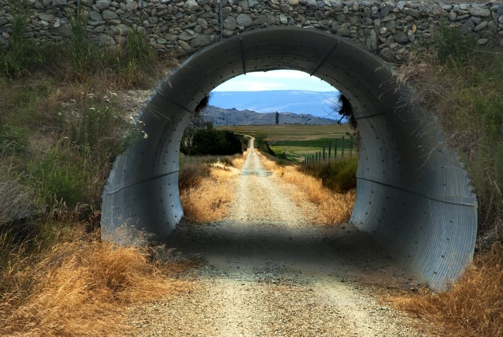 In bicicletta sull'Otago Central rail trail in Nuova Zelanda