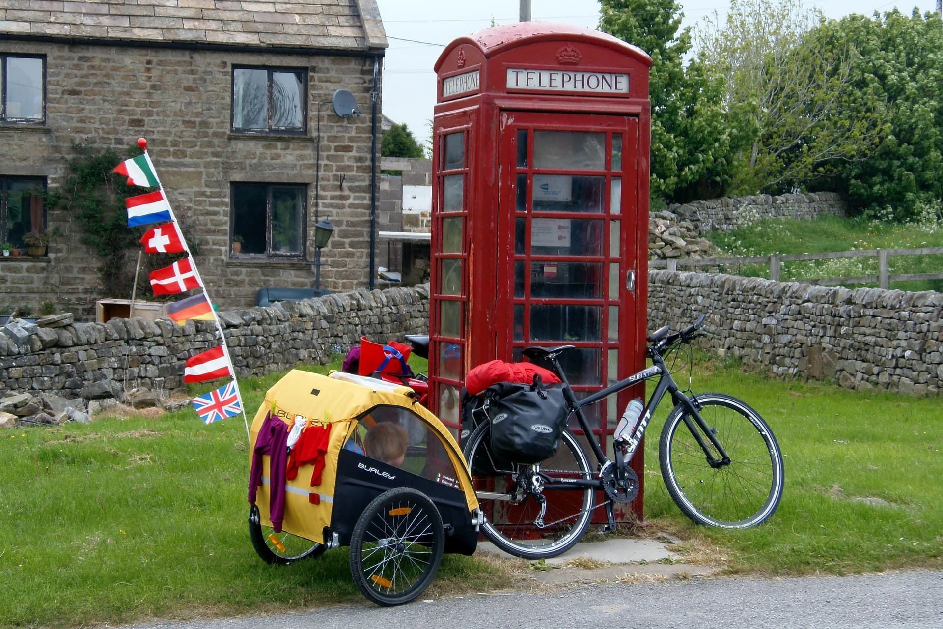 Attrezzatura per viaggiare con i bimbi in bici