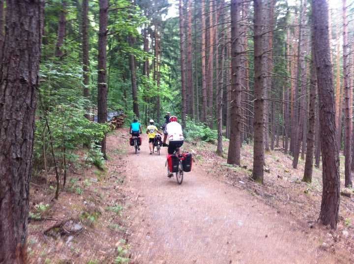 In bici verso Monaco