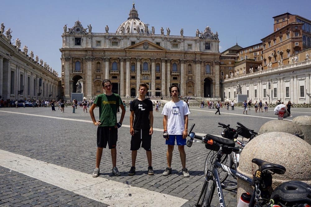 Roma in bici