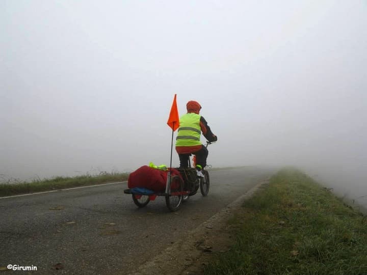 In viaggio verso est sul Po