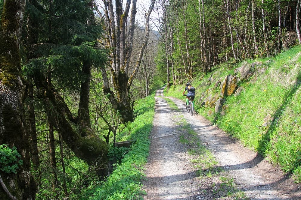 Val di Non in MTB Maddalene 