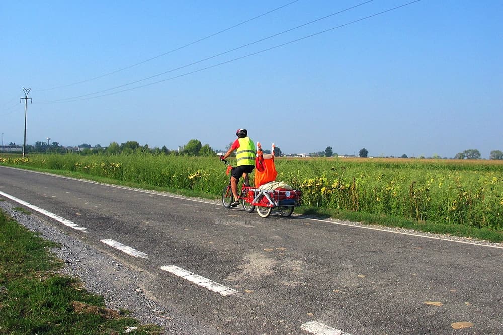 Viaggio in bici con Graziella