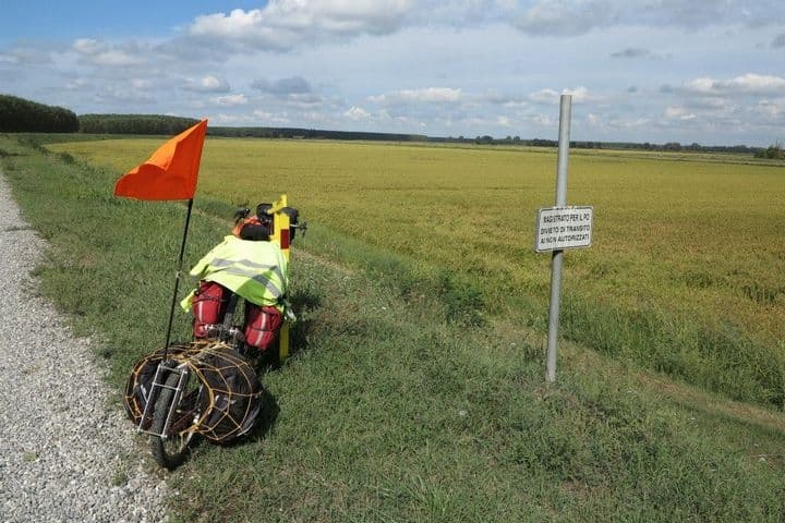 Viaggio in bici verso West