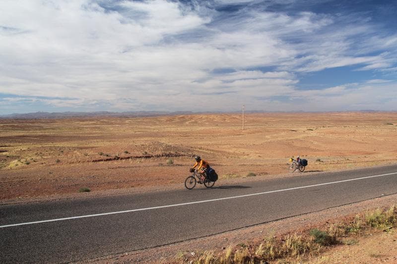 viaggiare in bici