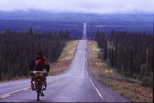 alaska in bici