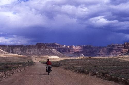 utah in bicicletta