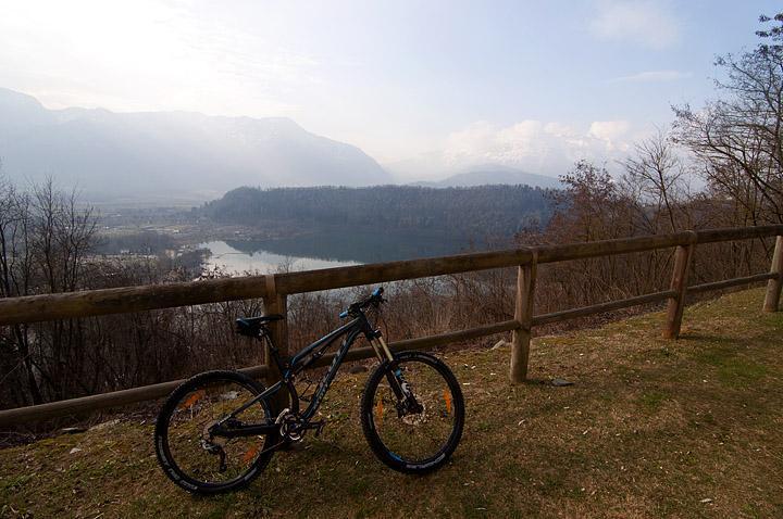 panorama lago levico