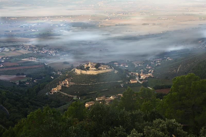 campello sul clitunno dall alto