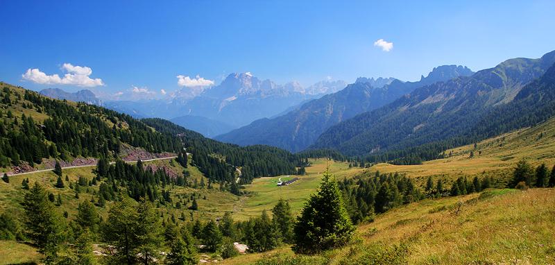 passo valles panorama