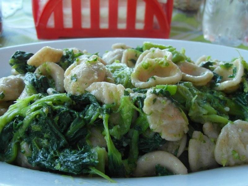 orecchiette con le cime di rapa