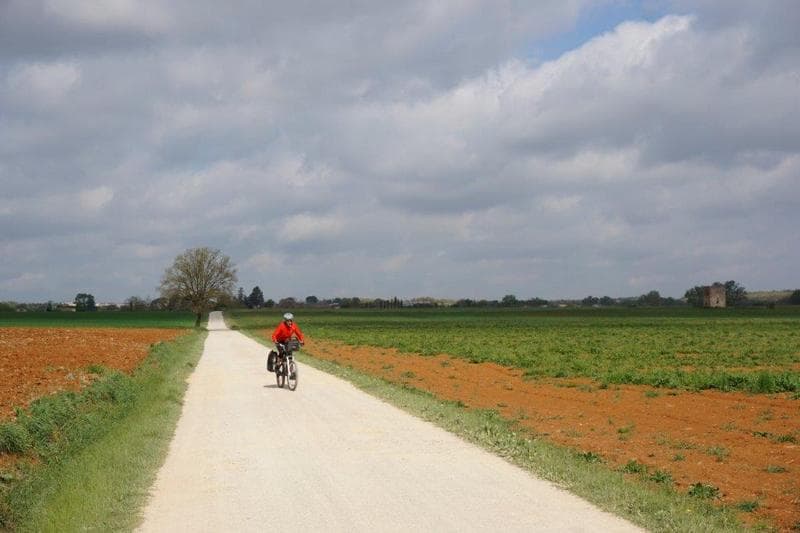 paesaggi italiani in bici