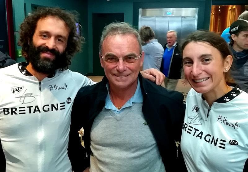 In bici con Hinault