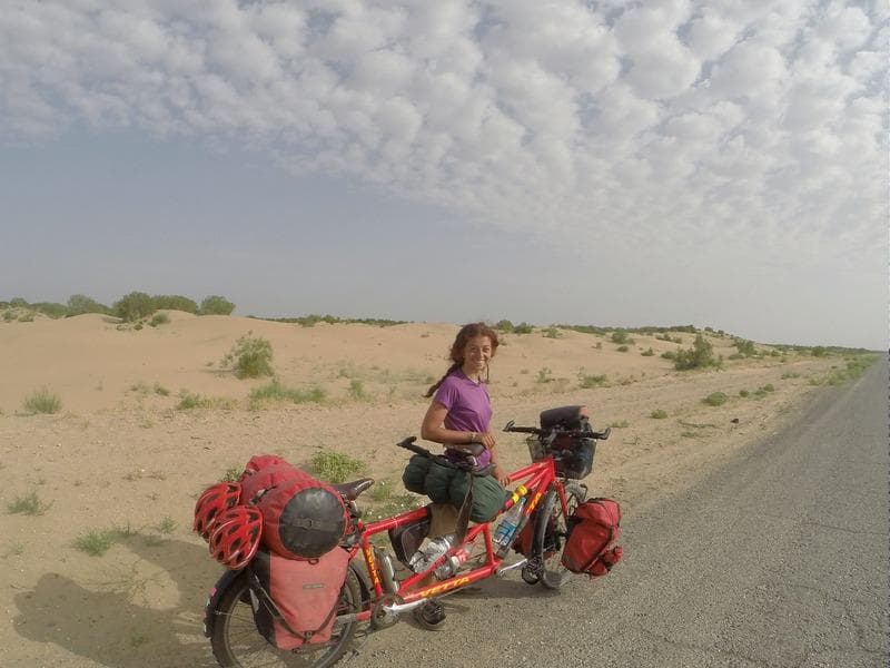 turkmenistan in bici