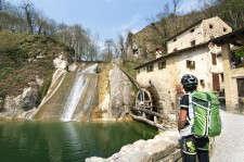 Molinetto della Croda in bici