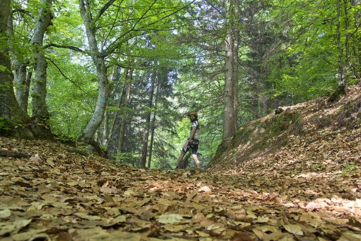 Sentiero del Bondone in MTB