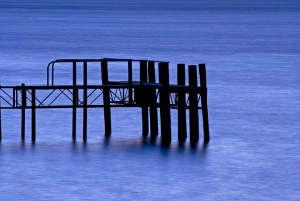 Pontile sull&#039;acqua