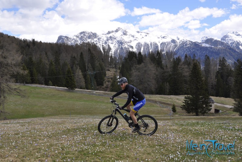 Giro del Latemar in MTB