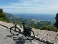 Sopra Menton in bicicletta