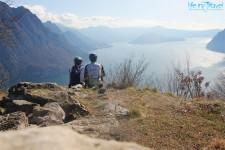 Lago d&#039;Iseo in due