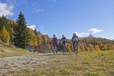 Rifugio Colombè in MTB