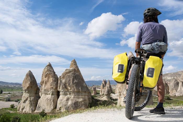 Portapacchi su bici senza occhielli