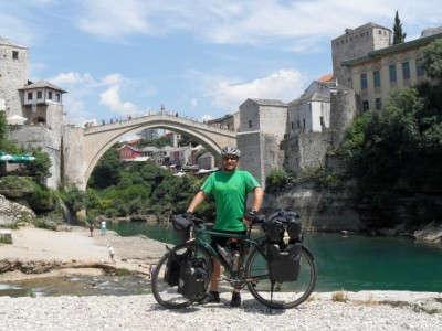 Mostar in bici