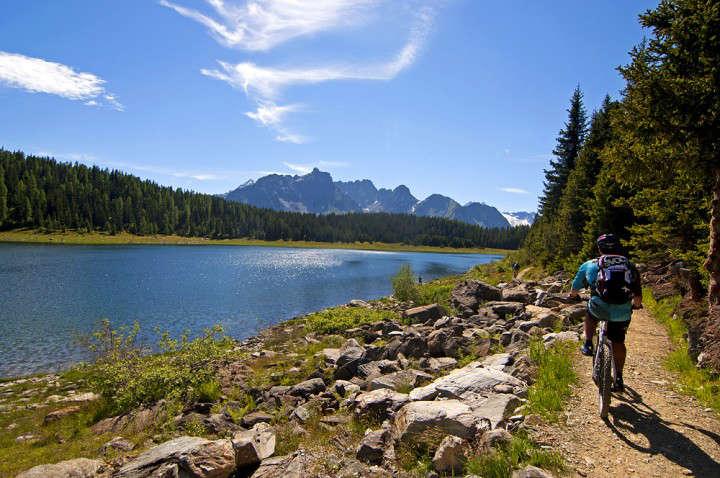 Valtellina in MTB in Valmalenco